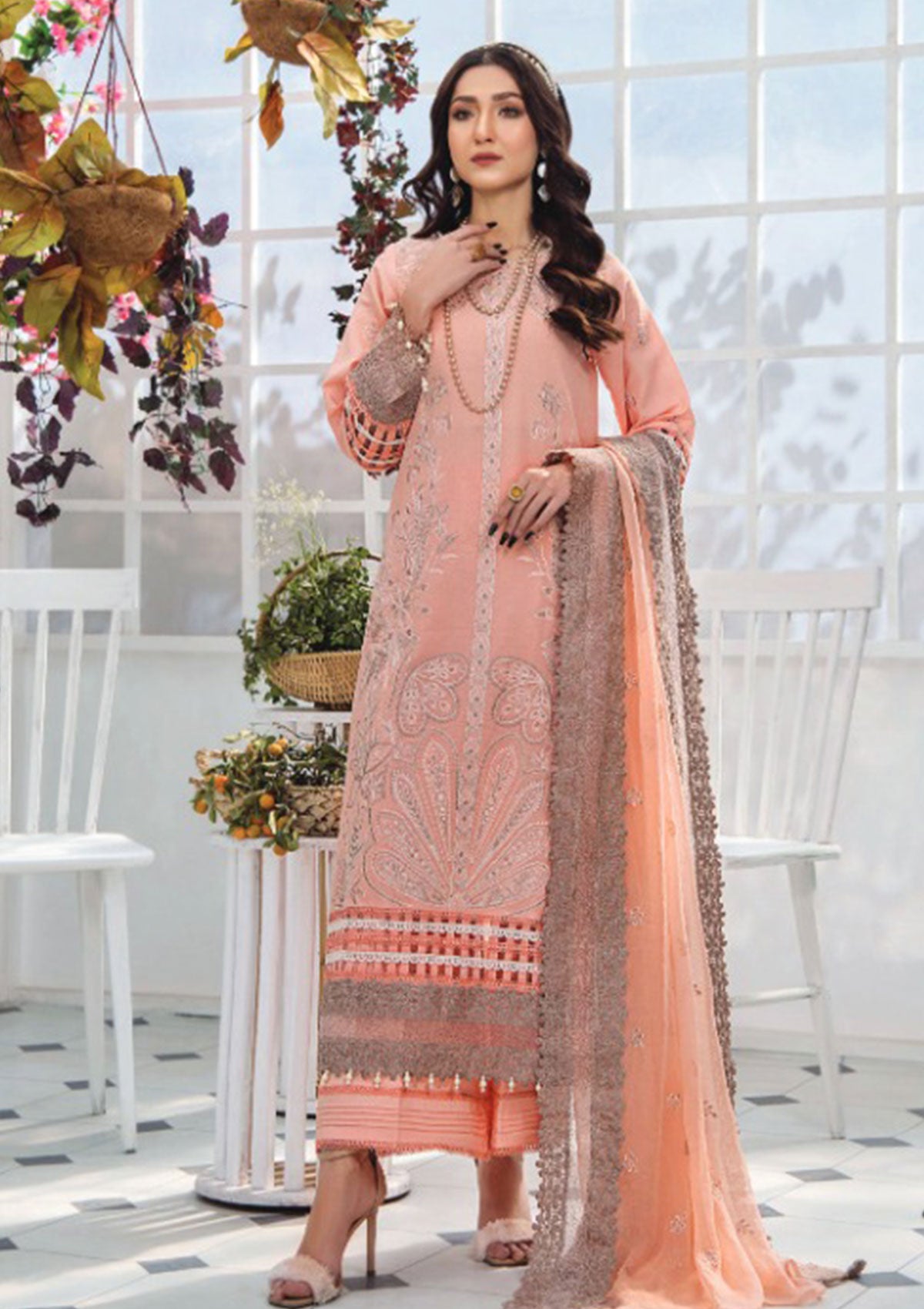 Lawn Collection - Humdum - Afsoon - D#01