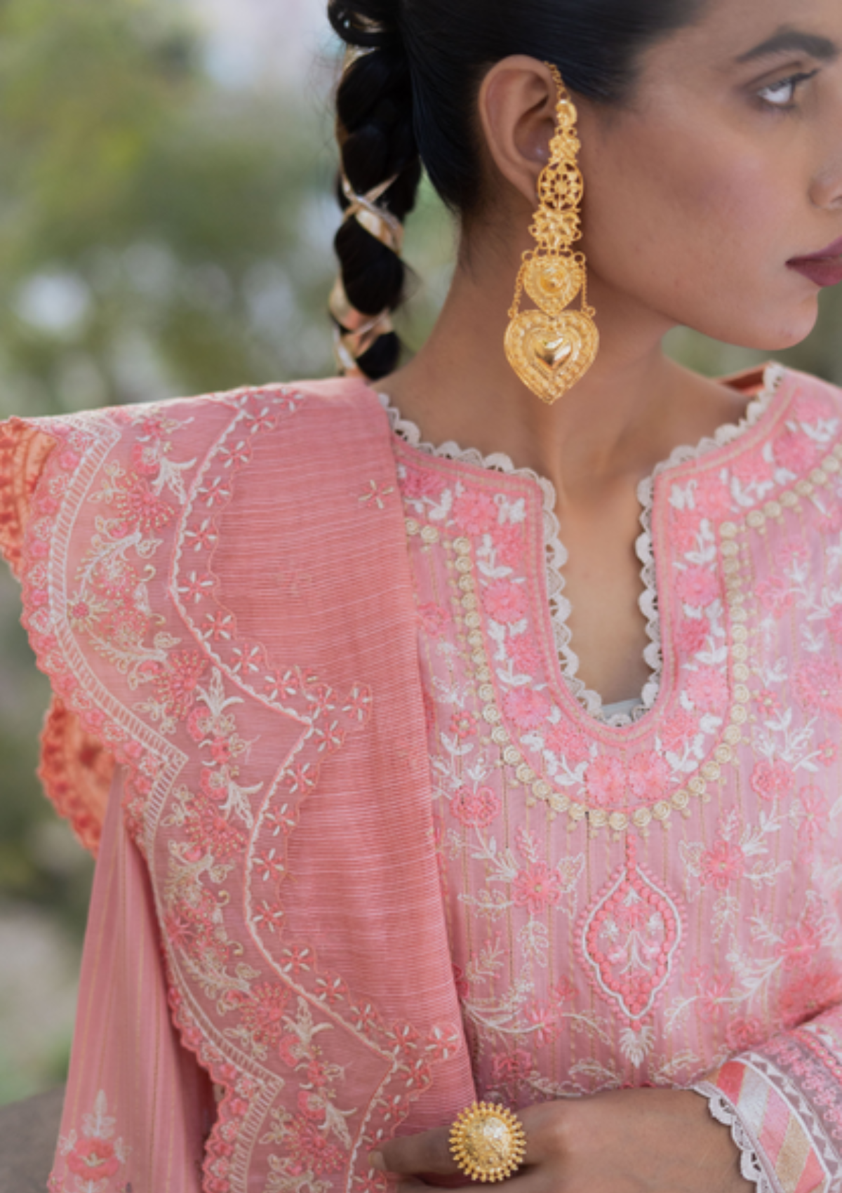 Lawn Collection - Maryam Taseer - MT#05 Tasneem – Saleem Fabrics Traditions