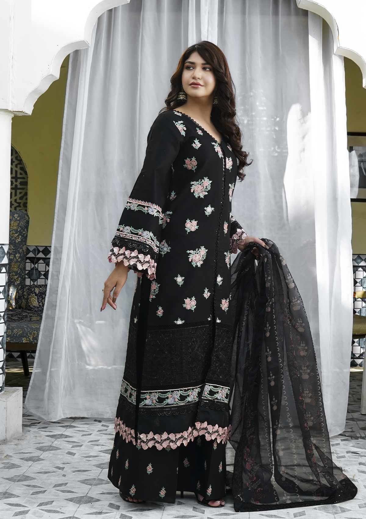 Lawn Collection - Rubaaiyat - Embroidered - D#7