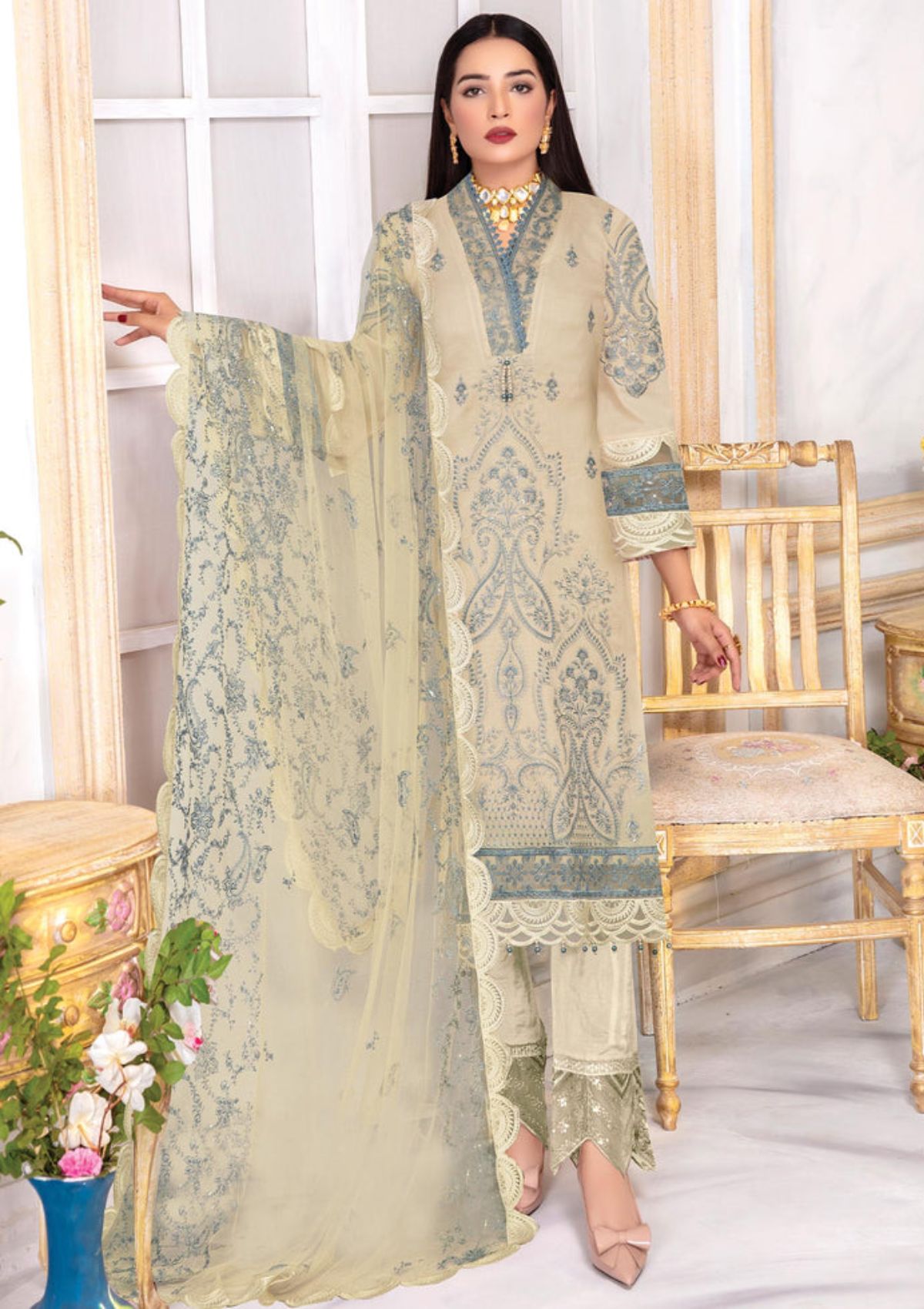 Lawn Collection - Mah e Rooh - Nooray - NR#4002