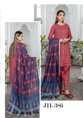 Lawn Collection - Johra - Raiza - D/Printed - JH#386