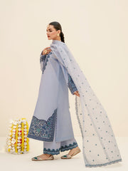 Formal Collection - Fozia Khalid - Elayne Festive - Heather Blue