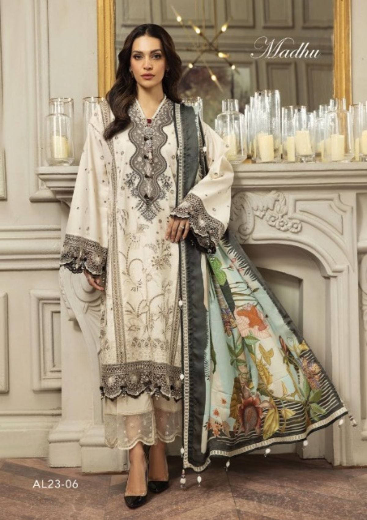 Lawn Collection - Anaya - Luxury - AL#06 Madhu