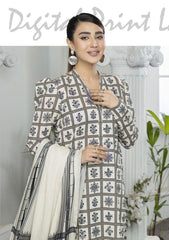 Lawn Collection - Johra - Raiza - D/Printed - JH#380