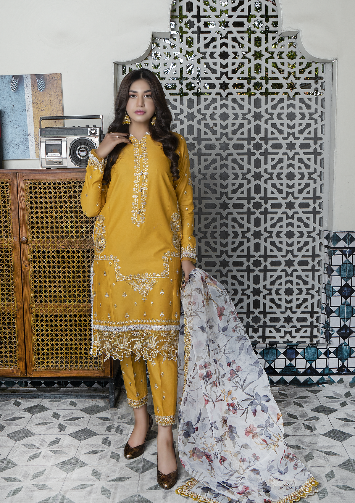 Lawn Collection - Rubaaiyat - Embroidered - D#5