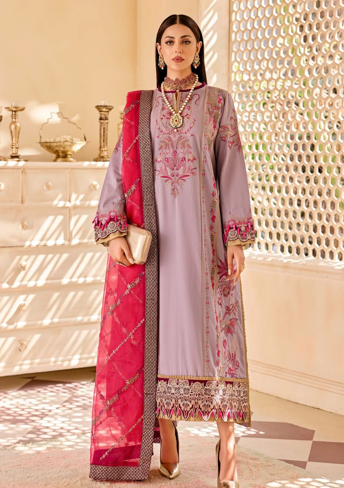 Lawn Collection - Maryum n Maria - Eid e Nobahar - Shale (MLFD-090)