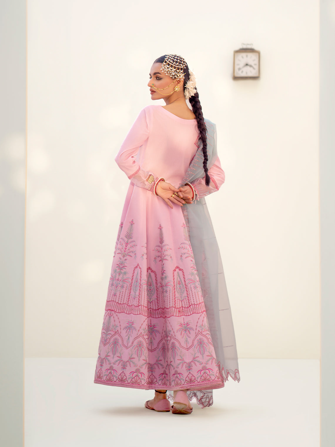 Formal Collection - Fozia Khalid - Elayne Festive - Cranberry Pink
