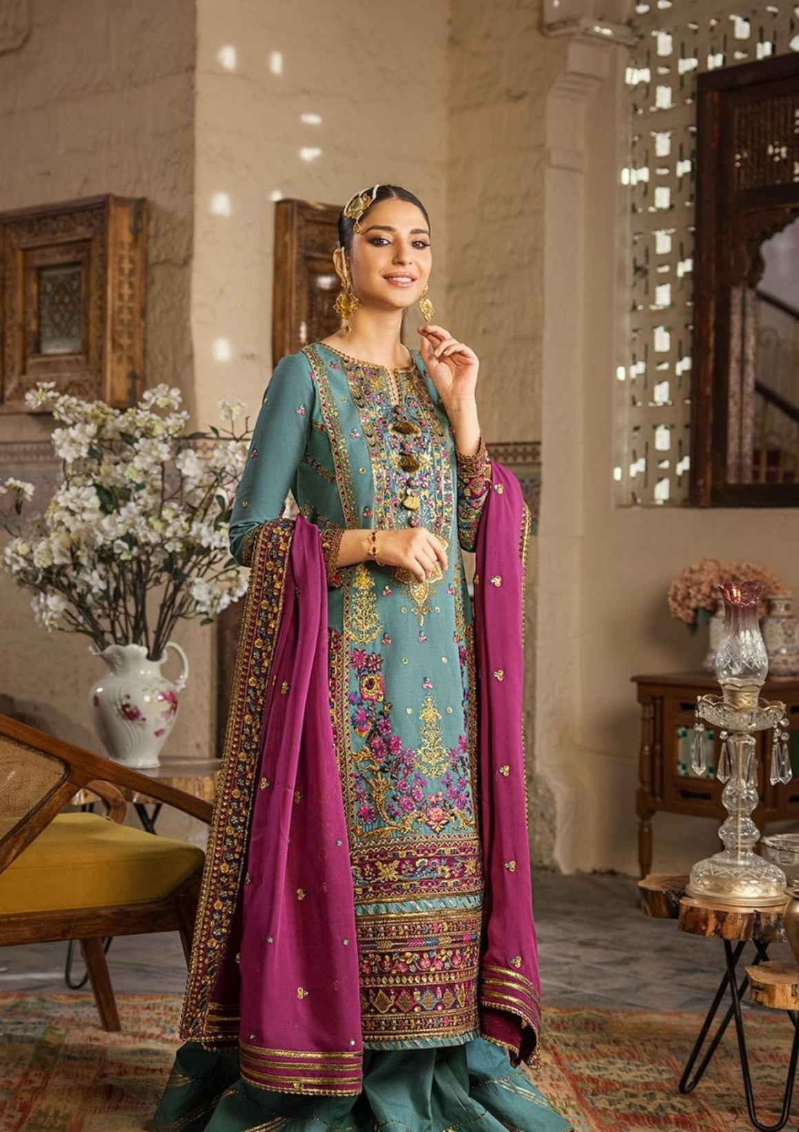 Asim Jofa Eid Luxury Lawn Collection 2023 – Saleem Fabrics Traditions