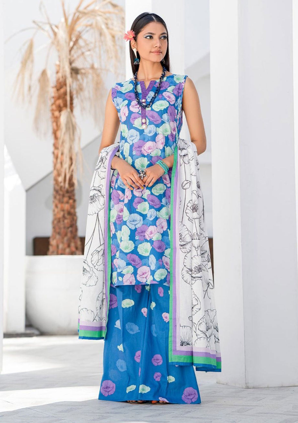 Lawn Collection - Paltar - Parvaaz - D/Printed - PF#42304