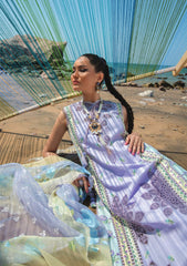 Lawn Collection - Crimson - Ode to Cross Stitch - D#05 A