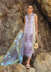 Lawn Collection - Crimson - Ode to Cross Stitch - D#05 A