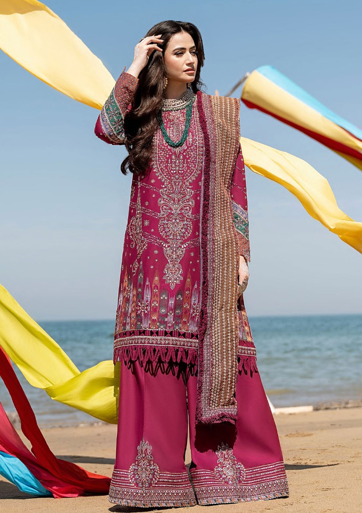 Lawn Collection - Jazmin - Shahkaar - Eid Festive - D#6 | Gulposh