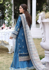 Lawn Collection - Eleshia - Palash - Luxury - Azure