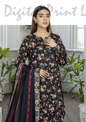Lawn Collection - Johra - Raiza - D/Printed - JH#381