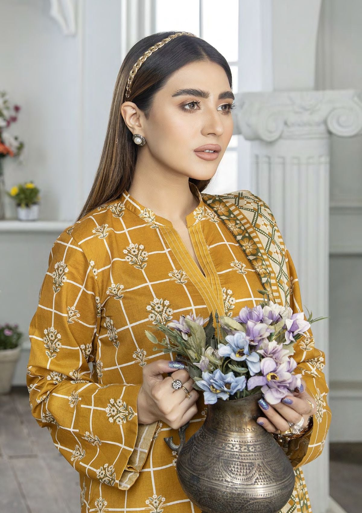 Lawn Collection - Johra - Raiza - D/Printed - JH#382