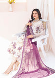 Formal Dress - Ramsha - Chevron - Chiffon - V06 - A#602