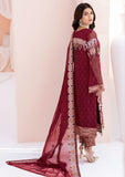 Formal Dress - Ramsha - Chevron - Chiffon - V06 - A#609