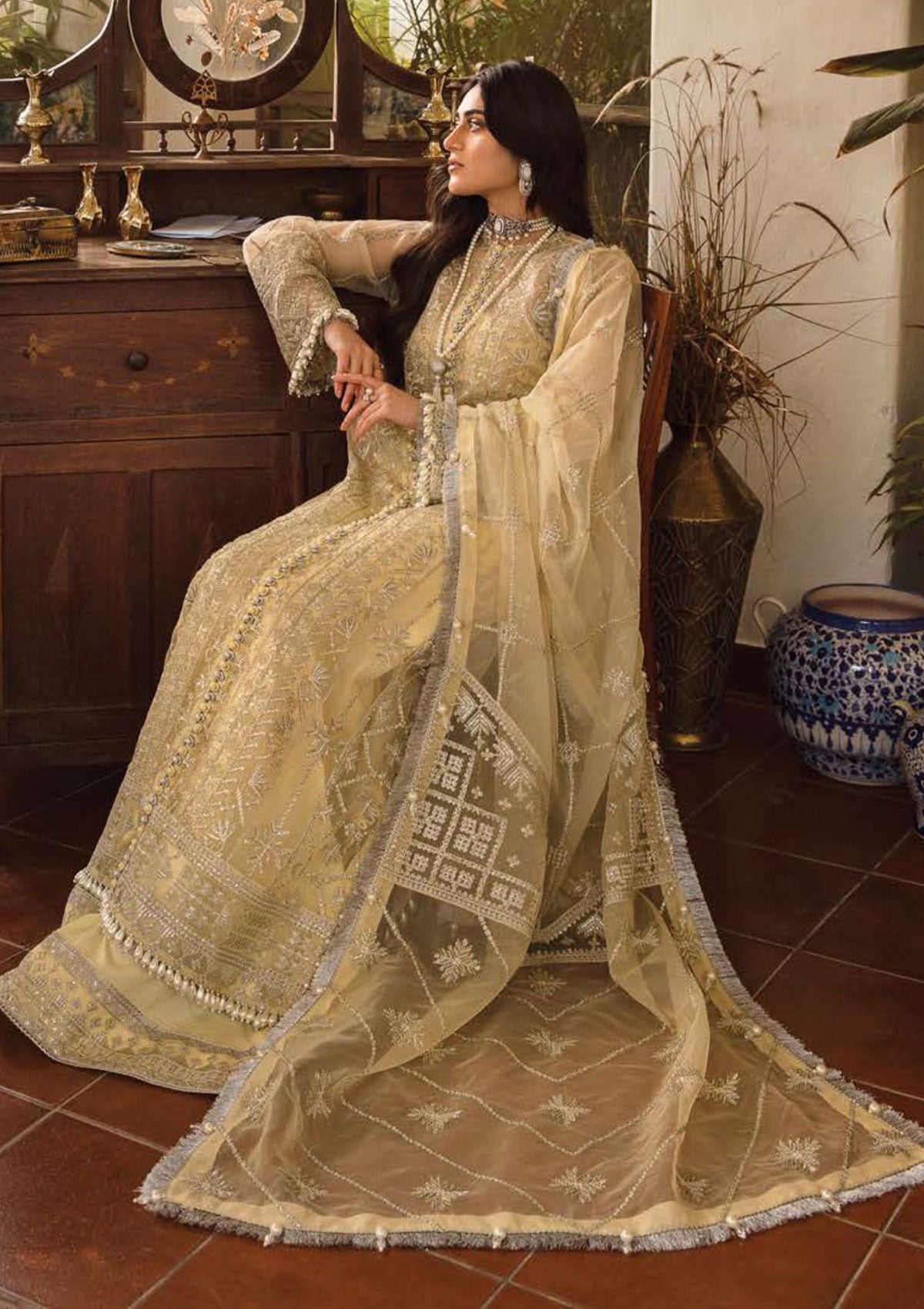 Formal Collection - Afrozeh - Ayzel Mehrbano - AYM#1 Saleem Fabrics Traditions