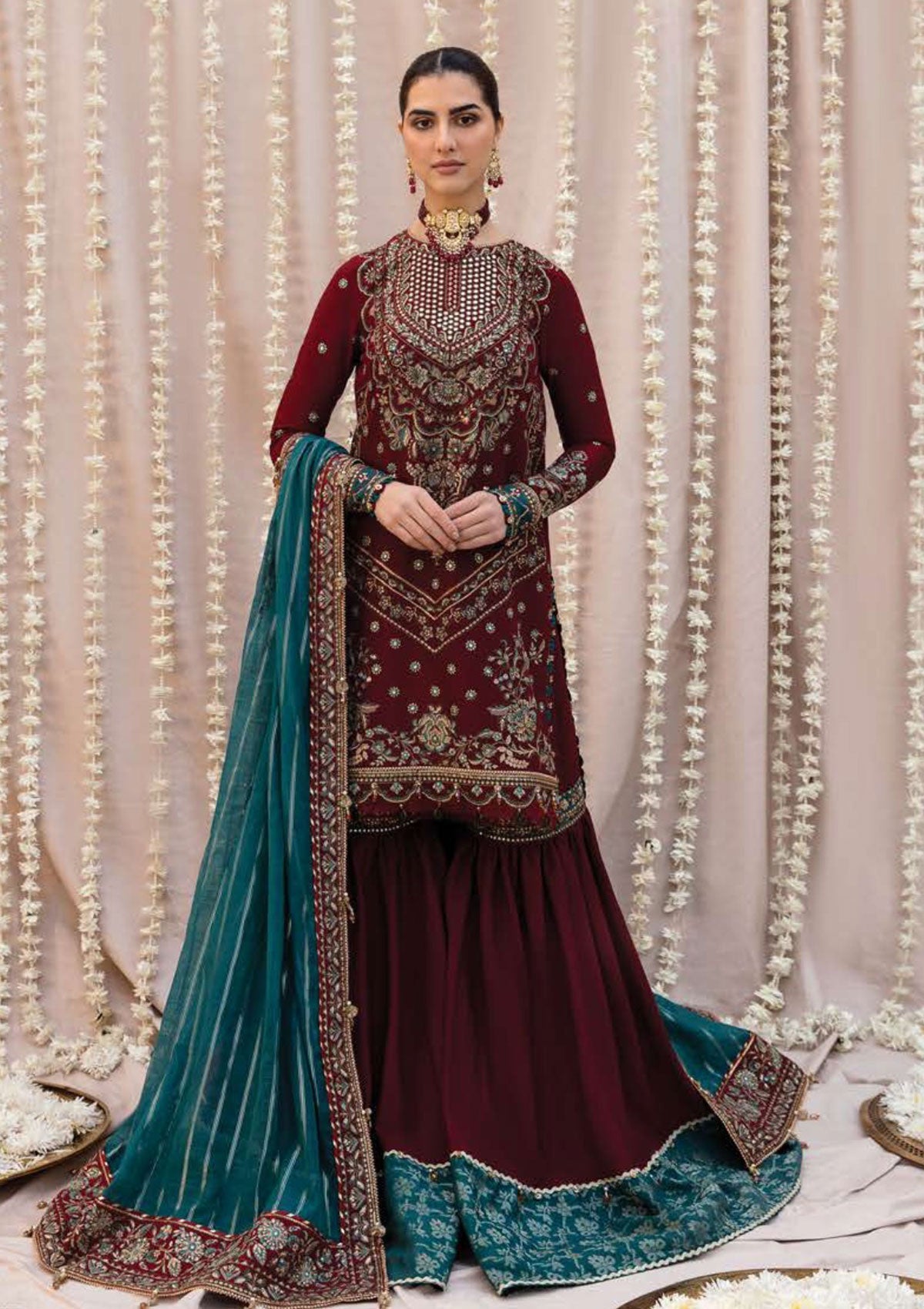 Formal Collection - Afrozeh - Ayzel Mehrbano - AYM#4 Saleem Fabrics Traditions