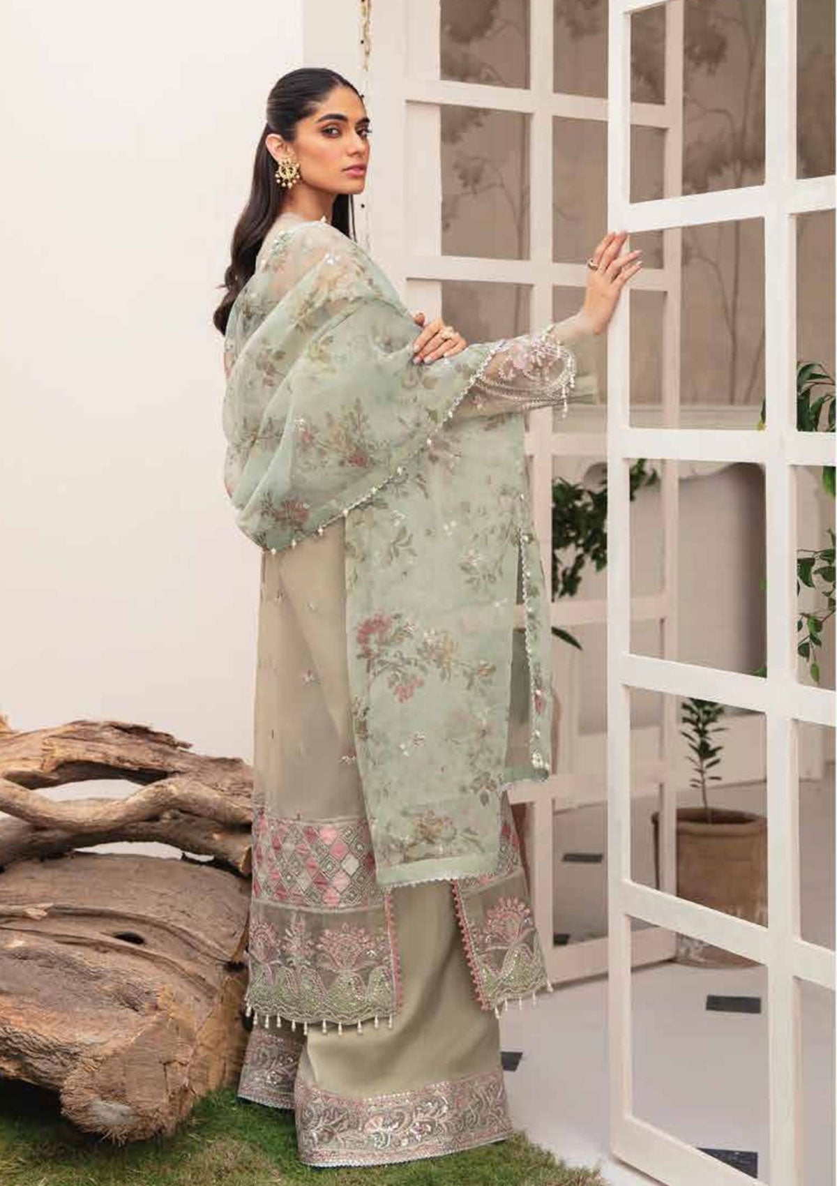 Formal Collection - Afrozeh - La Fuchsia - Festive - ALF#4 Saleem Fabrics Traditions