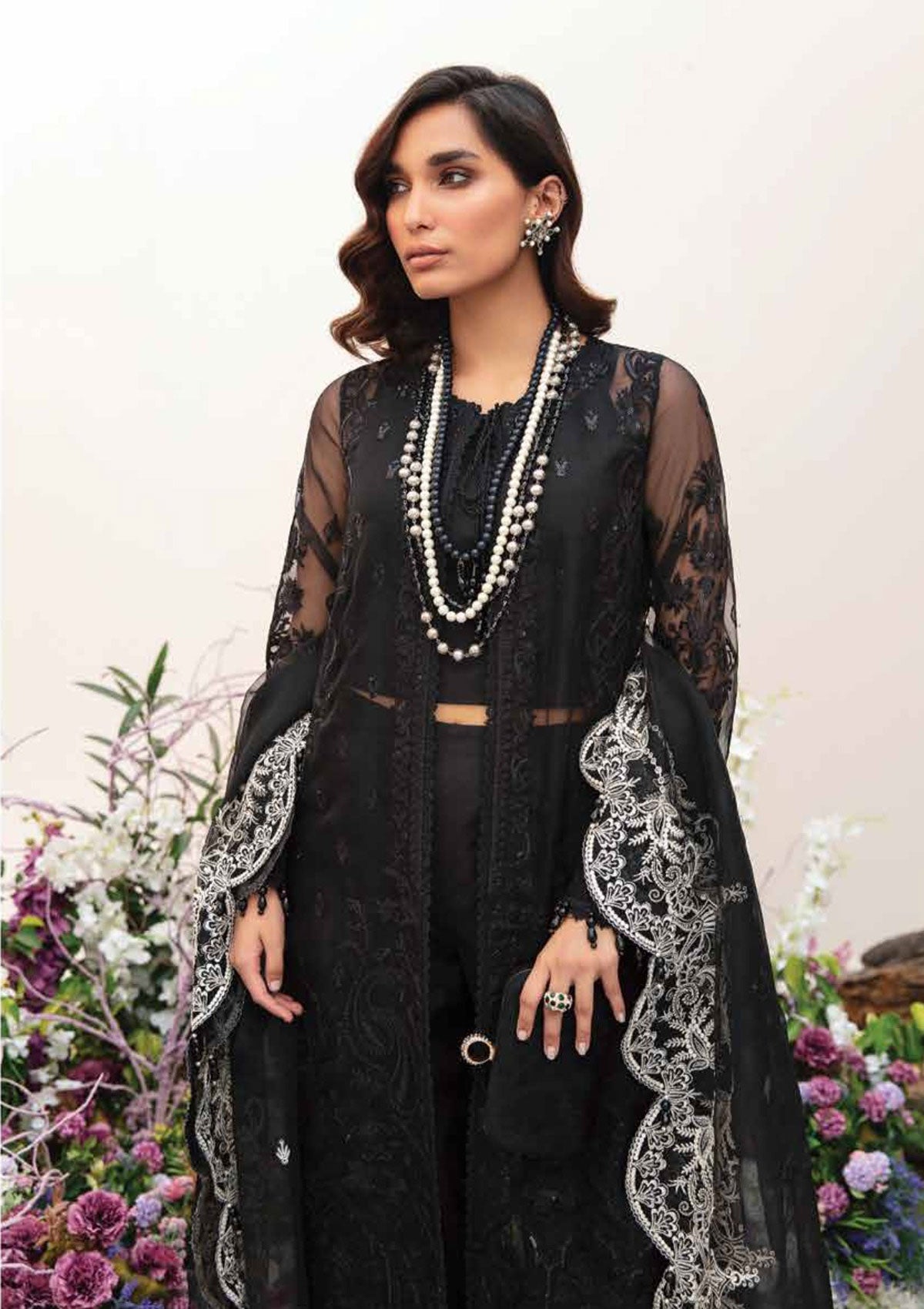 Formal Collection - Afrozeh - La Fuchsia - Festive - ALF#5 Saleem Fabrics Traditions