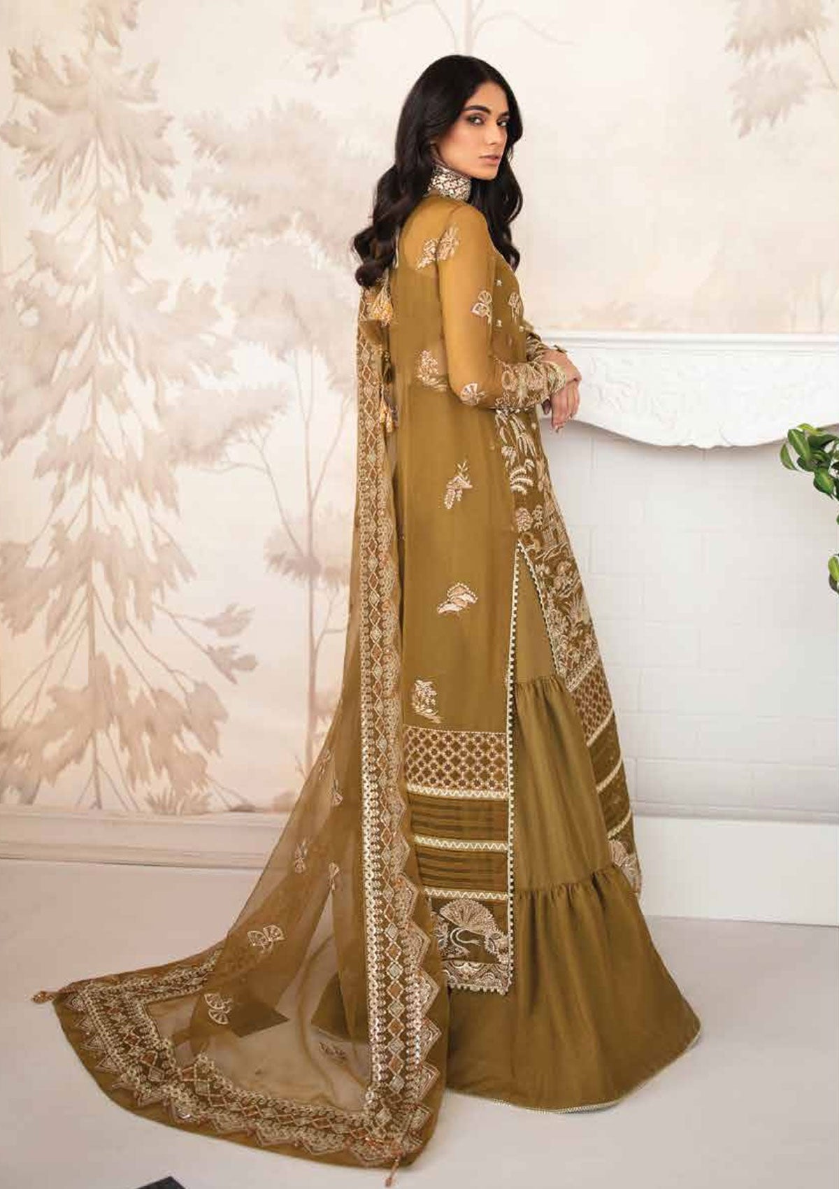 Formal Collection - Afrozeh - La Fuchsia - Festive - ALF#9 Saleem Fabrics Traditions