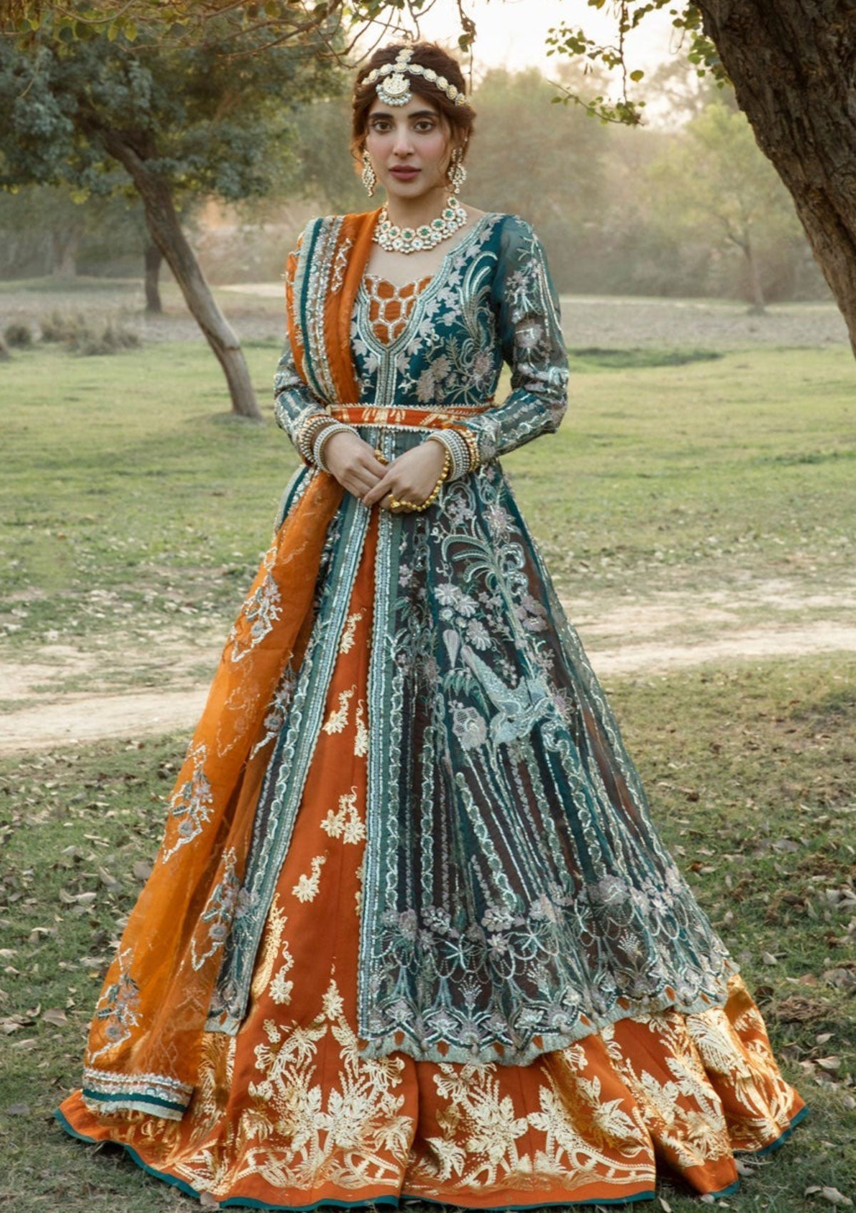Formal Collection - Alif - Gota Kinari - AGK#3 Saleem Fabrics Traditions