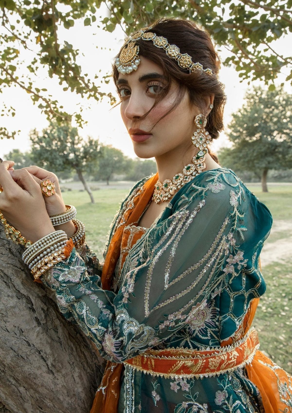 Formal Collection - Alif - Gota Kinari - AGK#3 Saleem Fabrics Traditions
