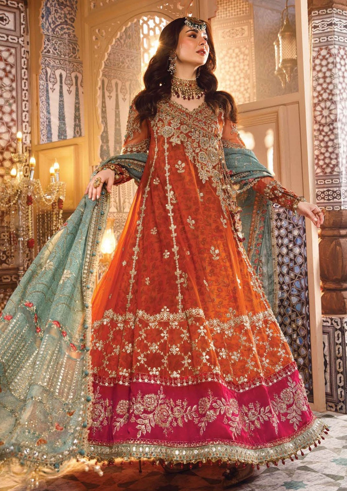 Formal Collection - Maria B - MBROIDERED - Wedding Edition - D#6 Saleem Fabrics Traditions
