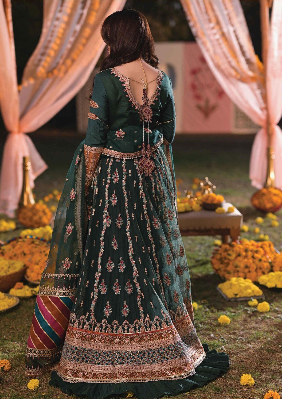 Formal Collection - Qalamkar - Mastani - MT#03 (KIRAN) available at Saleem Fabrics Traditions