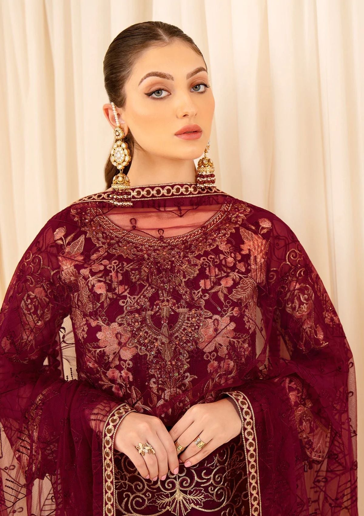 Formal Collection - Ramsha - Minhal - V07 - M#706 available at Saleem Fabrics Traditions