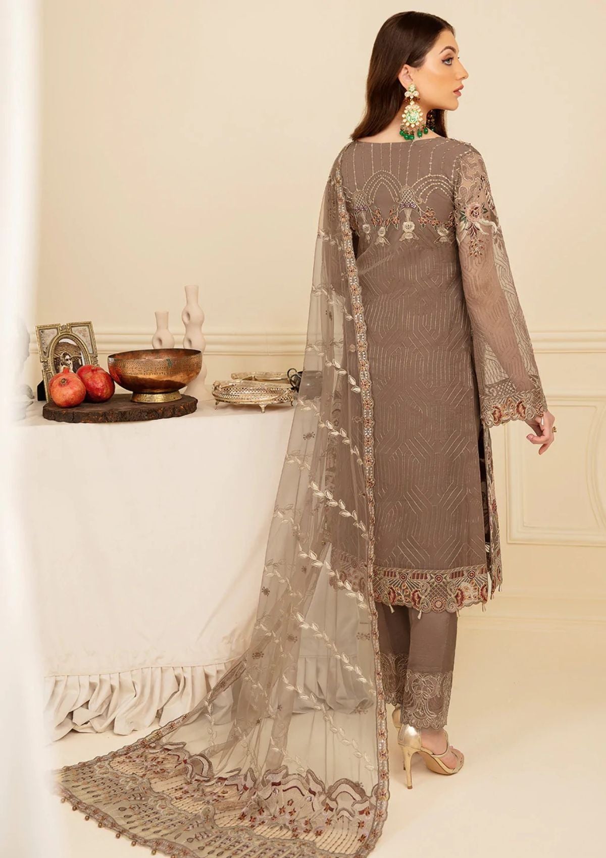 Formal Collection - Ramsha - Minhal - V07 - M#710 available at Saleem Fabrics Traditions