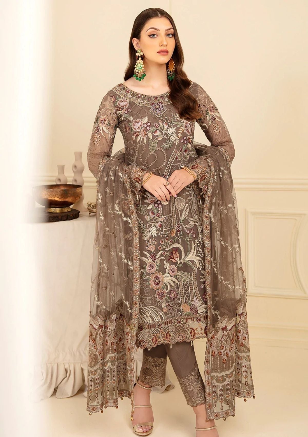 Formal Collection - Ramsha - Minhal - V07 - M#710 available at Saleem Fabrics Traditions