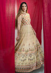 Formal Collection - Rubaaiyat - Embroidered Net - REN#1 available at Saleem Fabrics Traditions