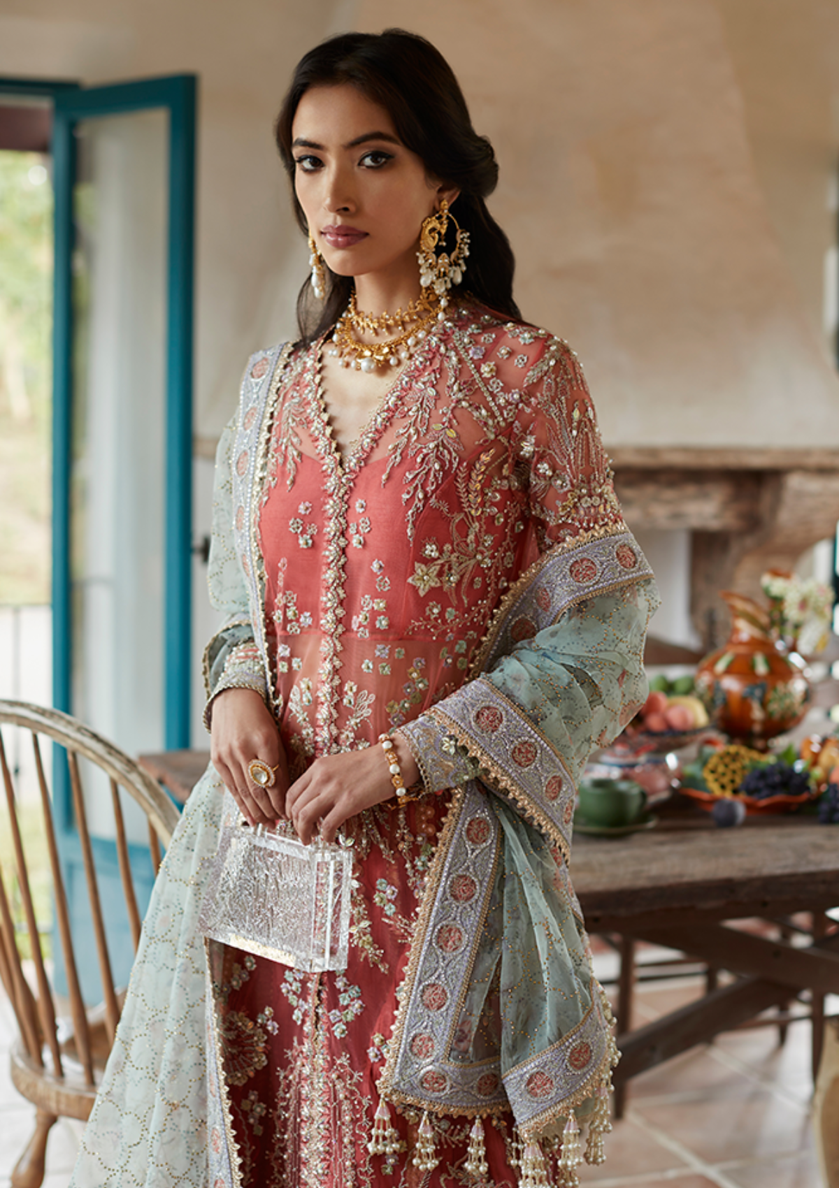 Formal Collection - Suffuse - Freeshia - Wedding - Amaani available at Saleem Fabrics Traditions