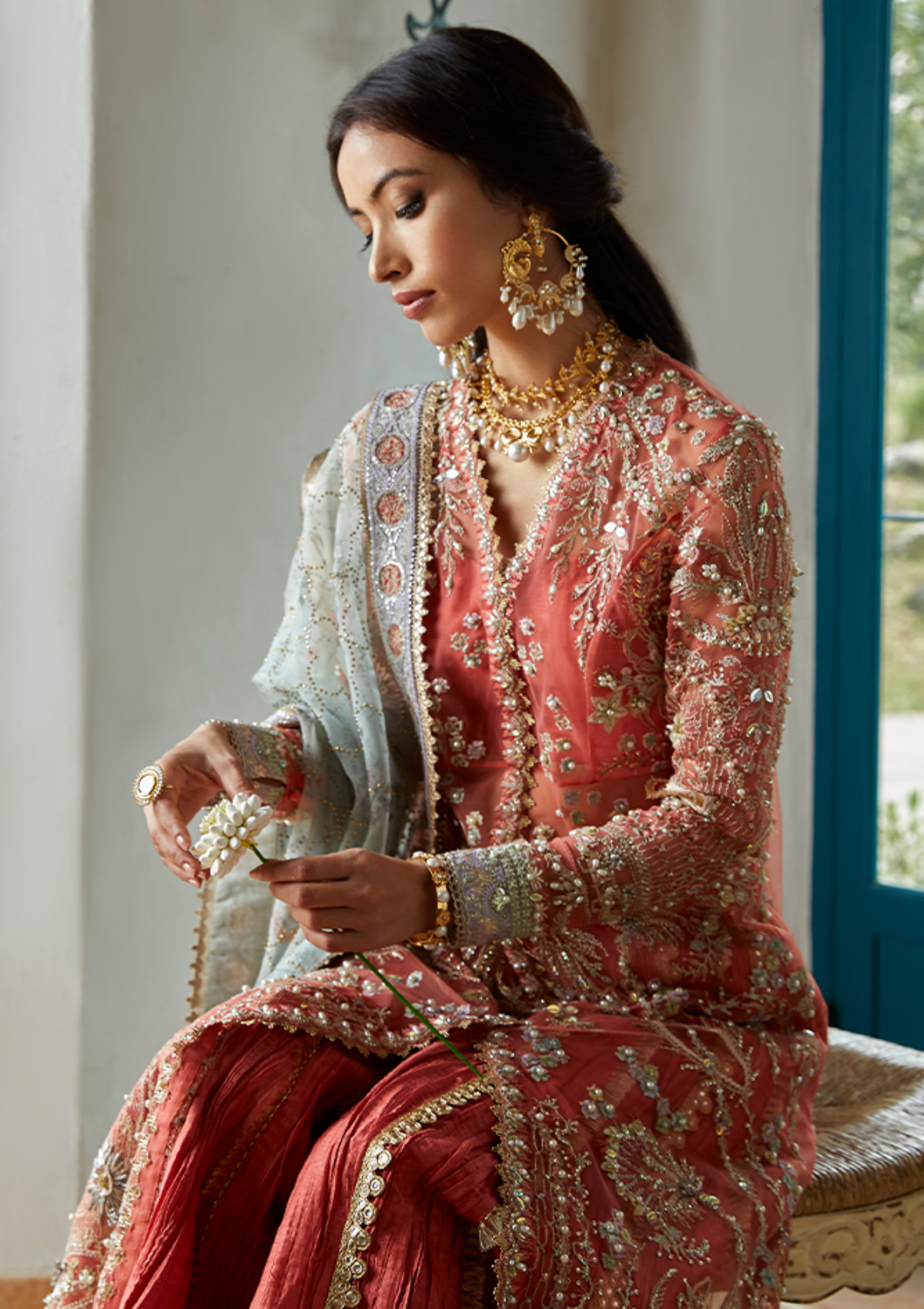 Formal Collection - Suffuse - Freeshia - Wedding - Amaani available at Saleem Fabrics Traditions