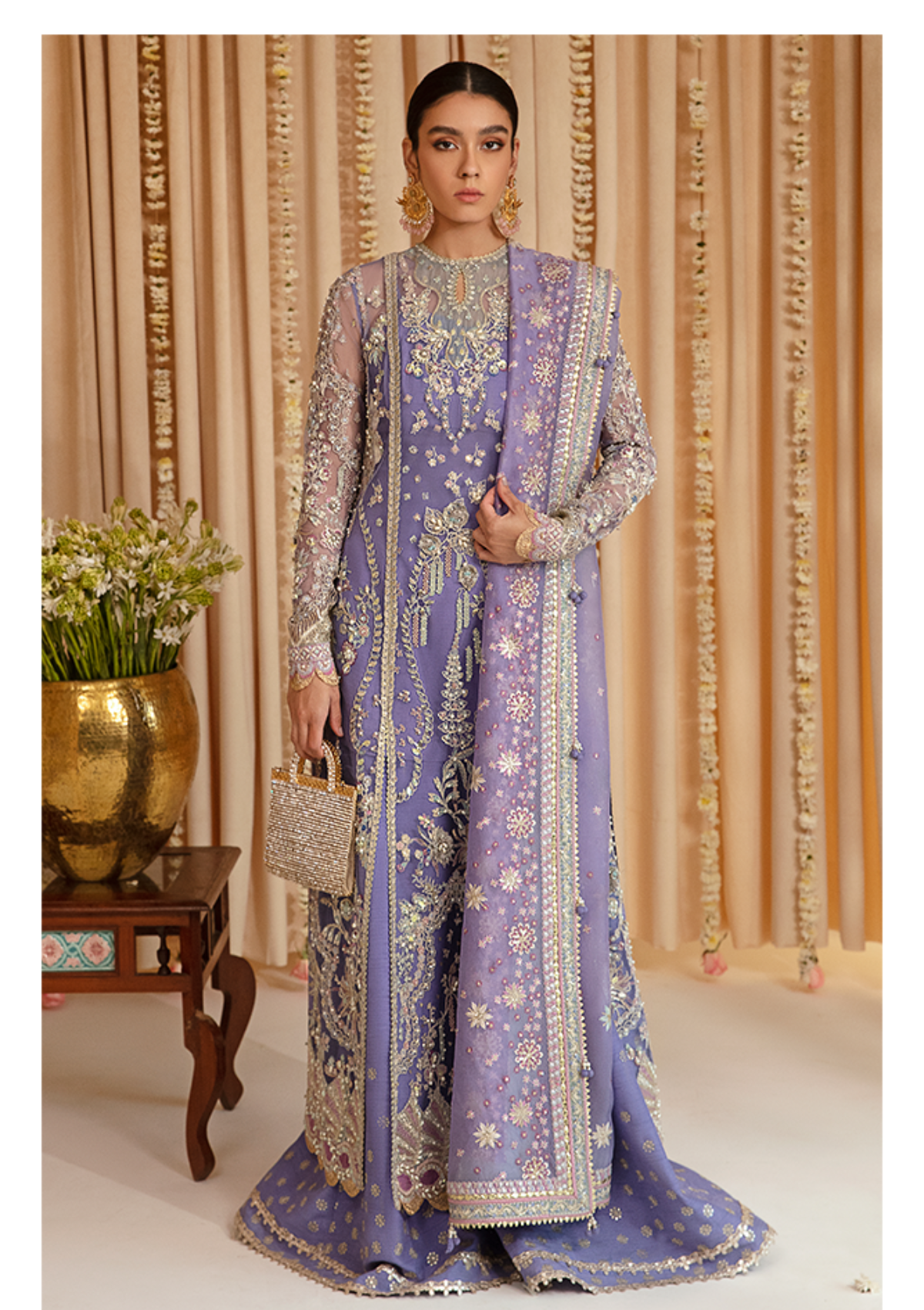 Formal Collection - Suffuse - Freeshia - Wedding - Jahan available at Saleem Fabrics Traditions