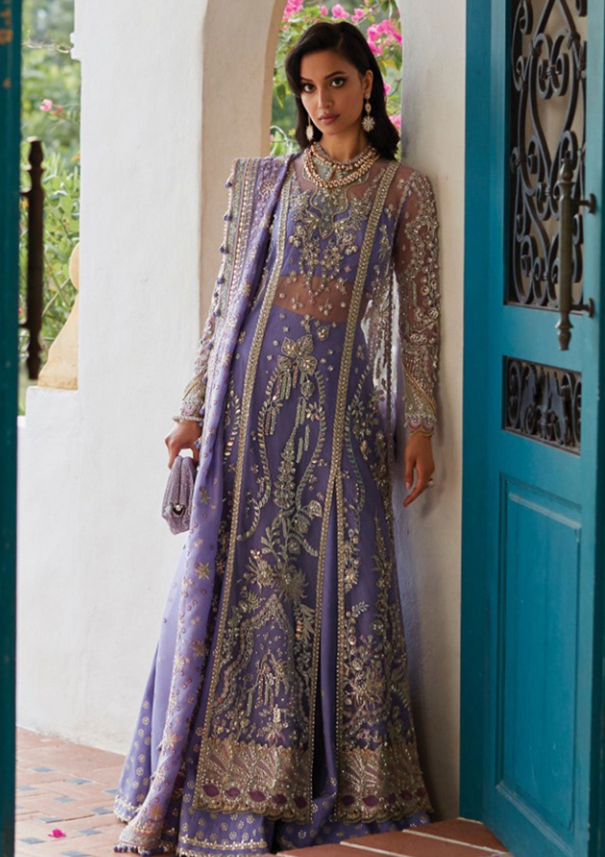 Formal Collection - Suffuse - Freeshia - Wedding - Jahan available at Saleem Fabrics Traditions