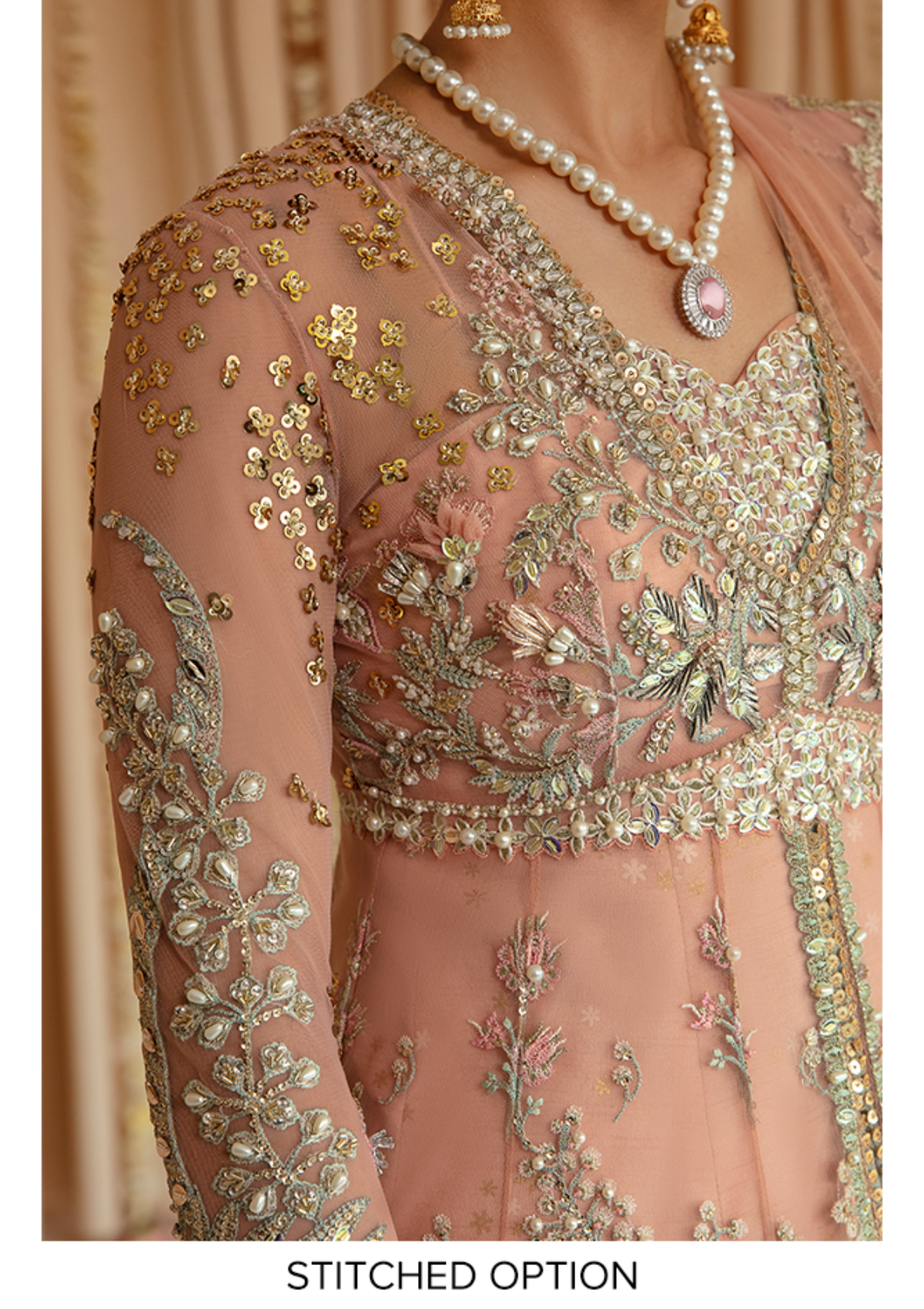 Formal Collection - Suffuse - Freeshia - Wedding - Naz available at Saleem Fabrics Traditions