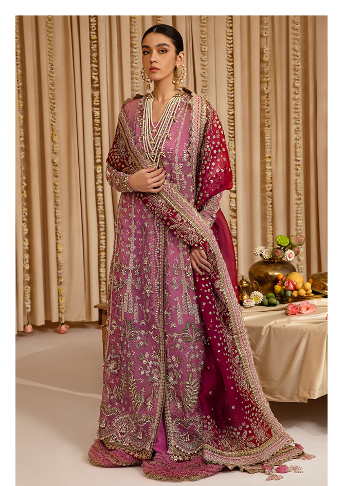 Formal Collection - Suffuse - Freeshia - Wedding - Zaiba available at Saleem Fabrics Traditions