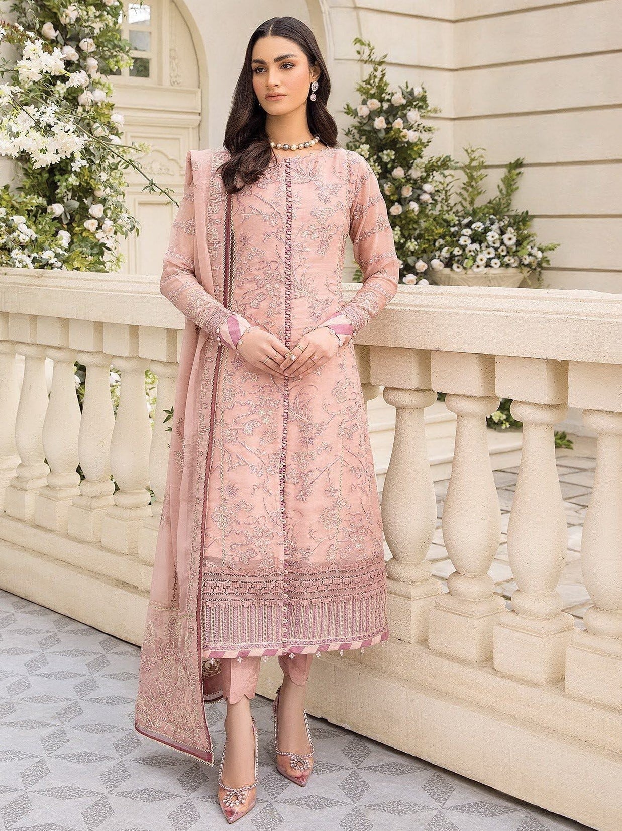 Formal Collection - Xenia - Ishya - Luxury - D#03 - Faryal available at Saleem Fabrics Traditions