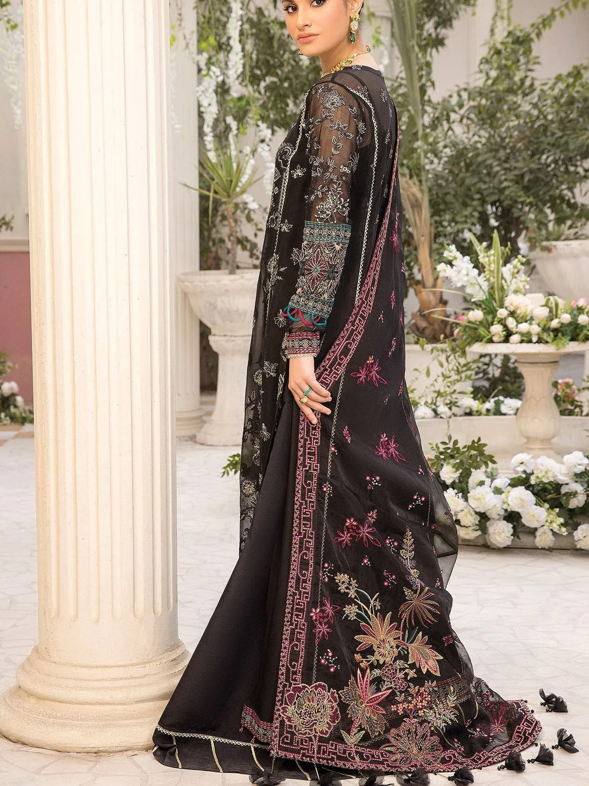 Formal Collection - Xenia - Ishya - Luxury - D#06 - Hessa available at Saleem Fabrics Traditions