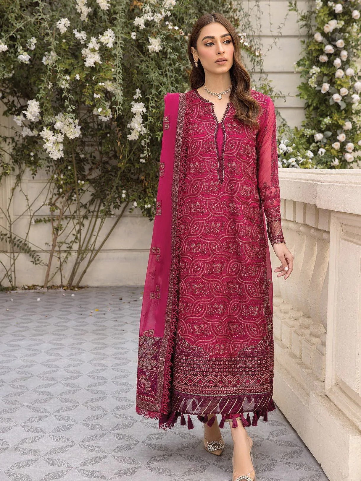 Formal Collection - Xenia - Ishya - Luxury - D#07 - Fabeha available at Saleem Fabrics Traditions