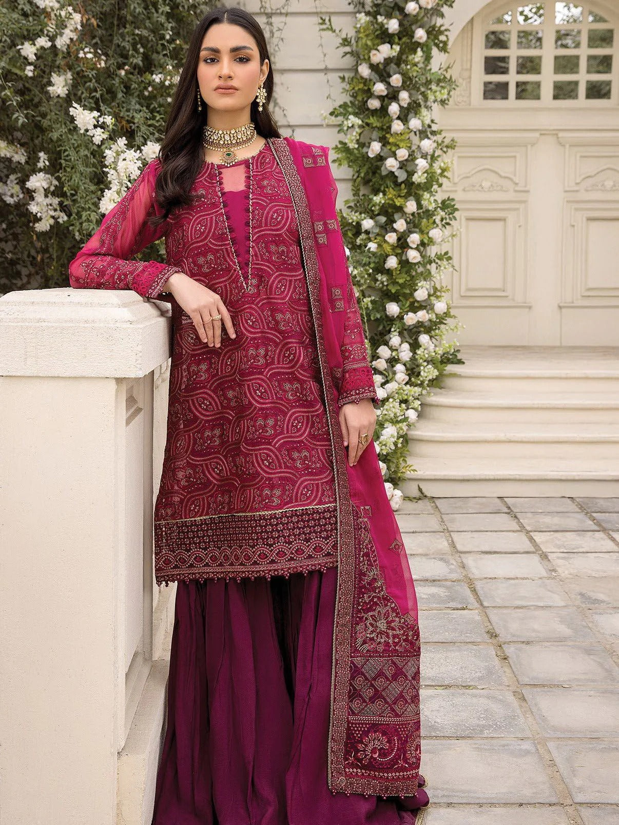 Formal Collection - Xenia - Ishya - Luxury - D#07 - Fabeha available at Saleem Fabrics Traditions