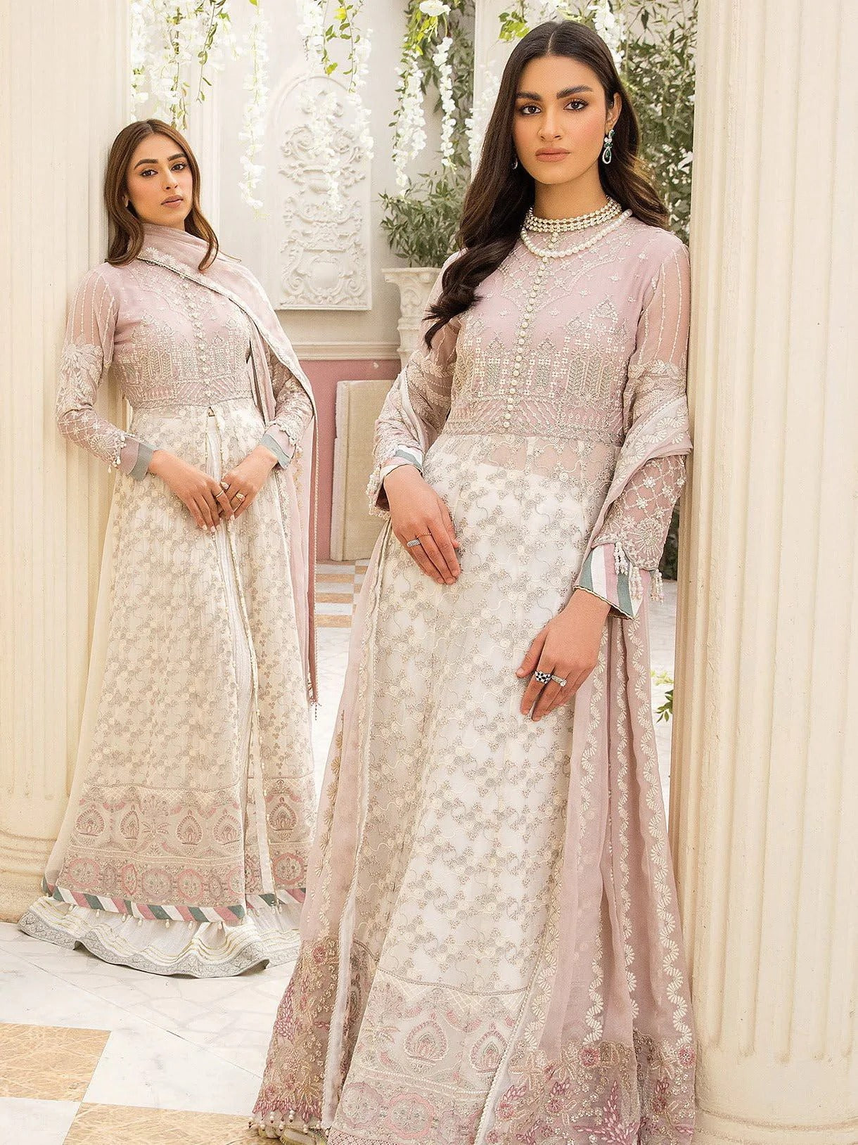 Formal Collection - Xenia - Ishya - Luxury - D#08 - Heba available at Saleem Fabrics Traditions