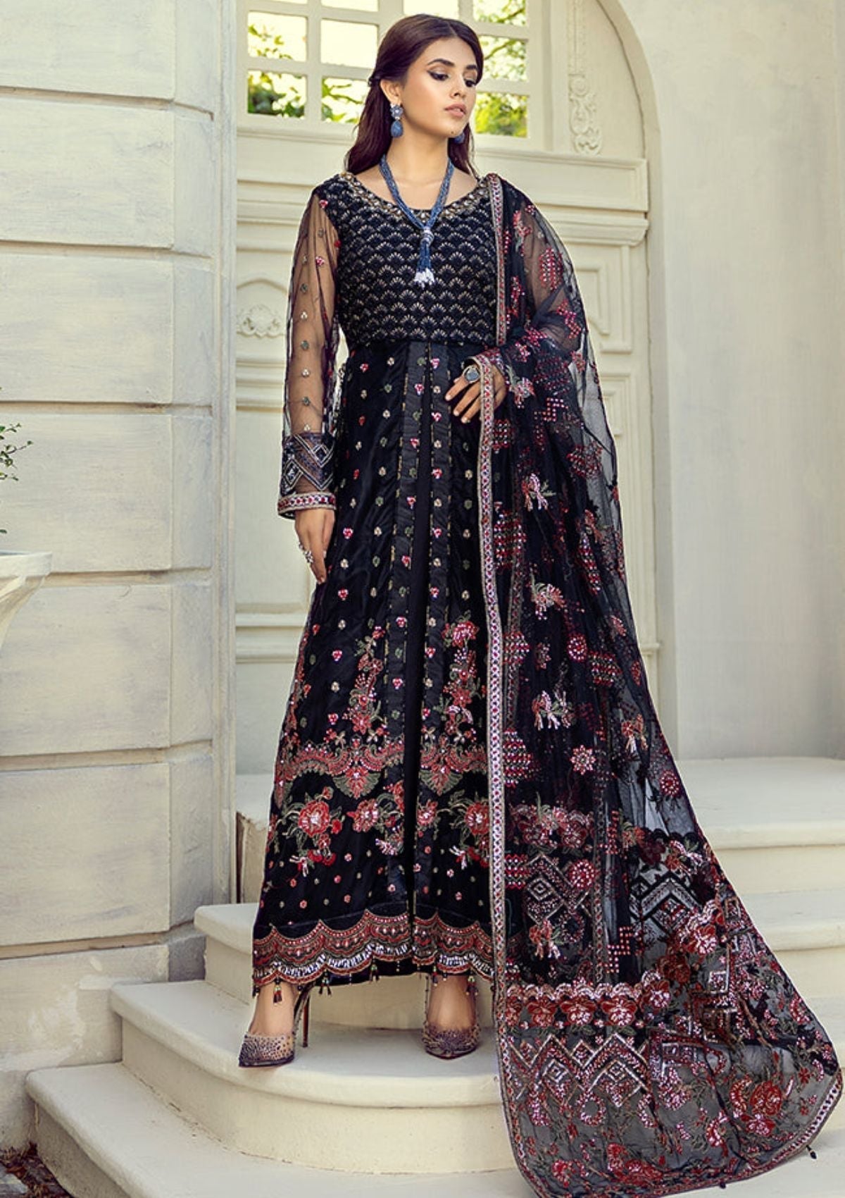 Formal Dress - AL Zohaib - Mehrbano - AZFM#07 available at Saleem Fabrics Traditions
