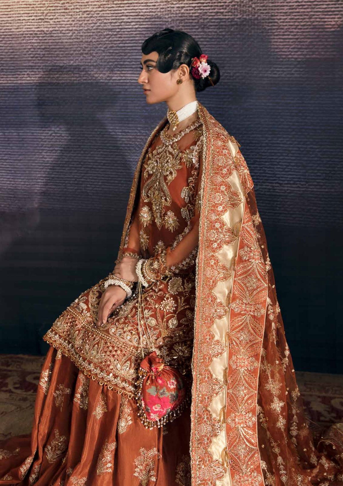 Formal Dress - Afrozeh - Brides - Rangreza available at Saleem Fabrics Traditions