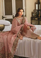 Formal Dress - Afrozeh - Dhoop kinaray - Gul Afshan - D#5 available at Saleem Fabrics Traditions