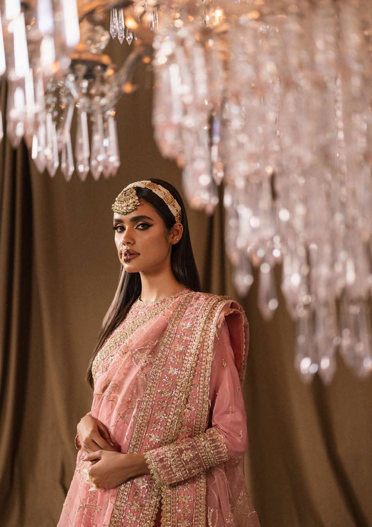 Formal Dress - Afrozeh - Divani - Silk - AS#008 (Nayab) available at Saleem Fabrics Traditions