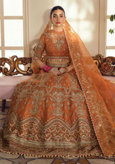 Formal Dress - Afrozeh - La Fuchsia - Wedding - Oriana - D#5 by Saleem Fabrics PK